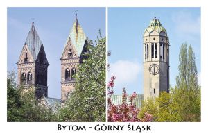 Bytom - Górny Śląsk. Kościoły