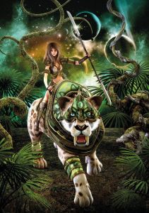 Dziewczyna i tygrys szablozębny