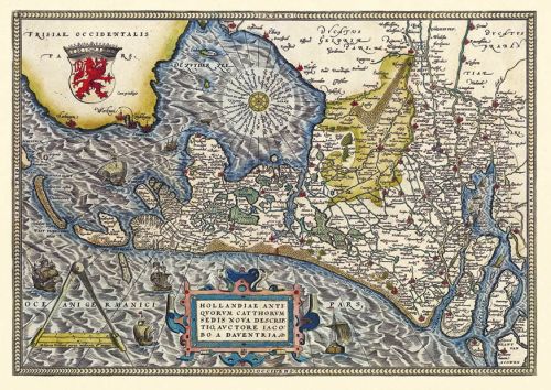 Mapa Holandii