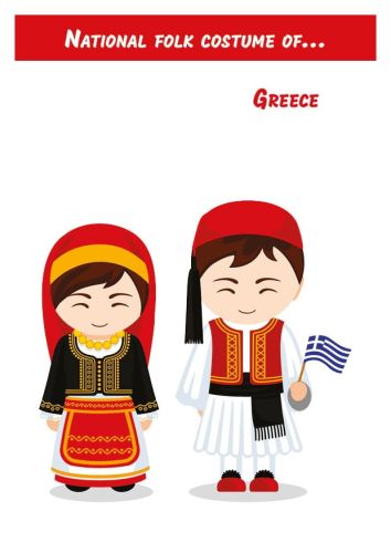 National Folk Costume of... Greece