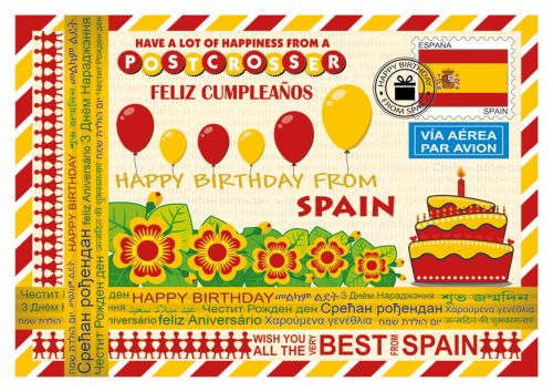 Happy Birthday from... Spain