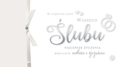 Karnet - W dniu Ślubu