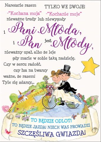 Karnet - W dniu Ślubu