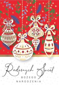 Karnet - Boże Narodzenie