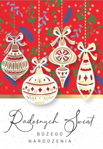 Karnet - Boże Narodzenie