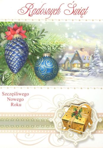 Karnet - Boże Narodzenie