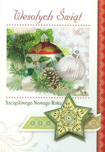Karnet - Boże Narodzenie