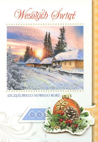 Karnet - Boże Narodzenie