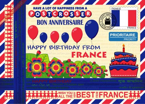 Happy Birthday from... France