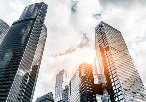 Moscow-City skyscrappers. Russia