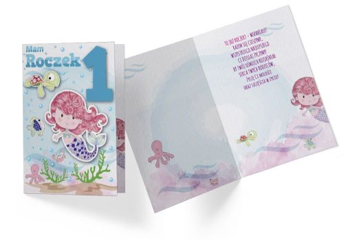 Karnet - Mam już 1 Roczek