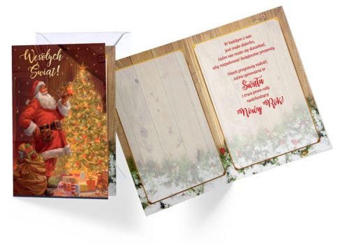 Karnet - Boże Narodzenie