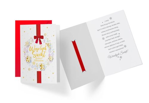 Karnet - Boże Narodzenie