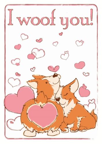 I woof you