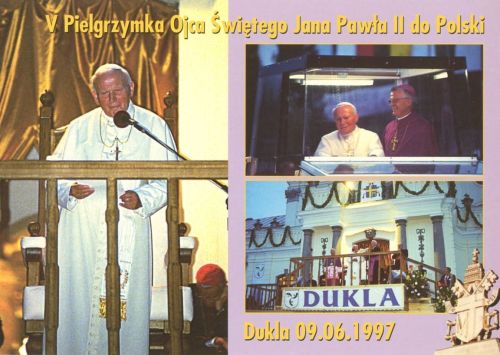 Pielgrzymka Jana Pawła II - Dukla