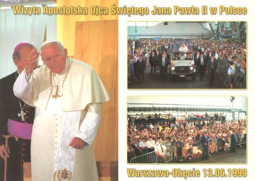Pielgrzymka Jana Pawła II - Warszawa - Okęcie