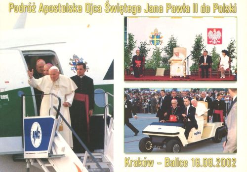 Pielgrzymka Jana Pawła II - Kraków - Balice