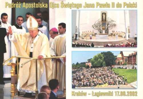 Pielgrzymka Jana Pawła II - Kraków - Łagiewniki