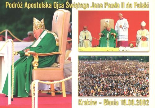 Pielgrzymka Jana Pawła II - Kraków - Błonia