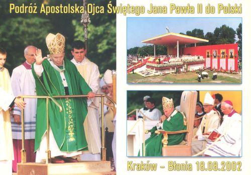Pielgrzymka Jana Pawła II - Kraków - Błonia