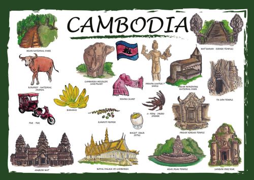 Countries of the World: Kambodża