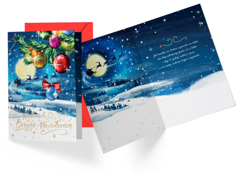 Karnet - Boże Narodzenie