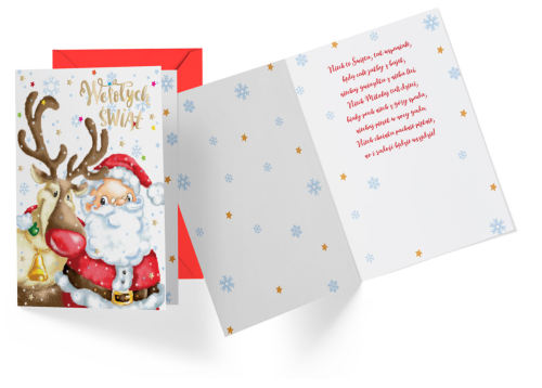 Karnet - Boże Narodzenie