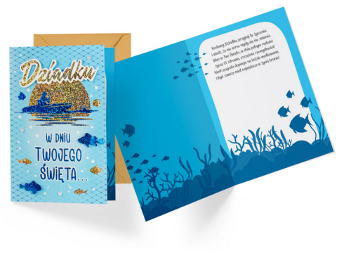 Karnet- Dzień Dziadka