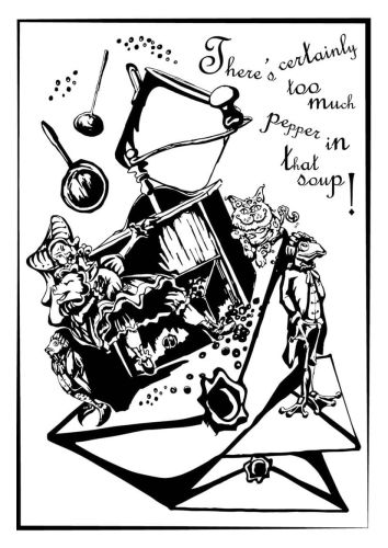 Alicja w Krainie Czarów: Too much pepper