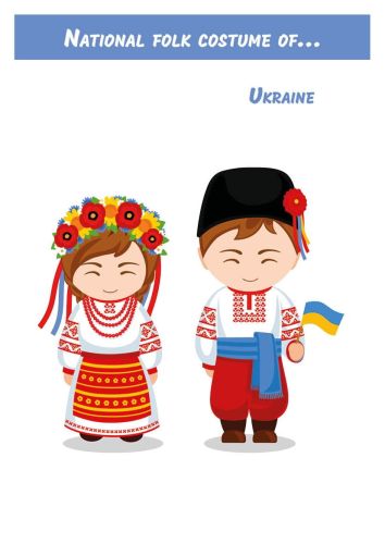 National of folk costume of... Ukraine