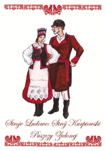 Stroje ludowe: Kurpiowski Puszczy Zielonej