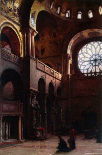 Gierymski Aleksander - Wnętrze Bazyliki Św. Marka