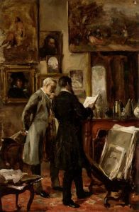 Gierymski Aleksander - W pracowni malarza