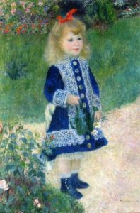 Renoir Auguste - A Girl with a Watering Can