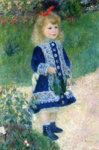 Renoir Auguste - A Girl with a Watering Can