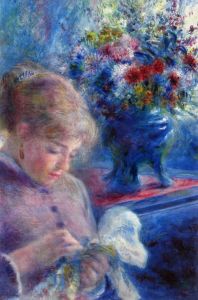 Renoir Auguste - Young Woman Sewing