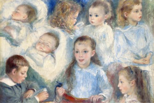 Renoir Auguste - Sketches Of Heads (The Berard Children)