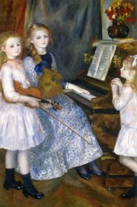 Renoir Auguste - The Daughters of Catulle Mendcs