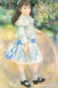 Renoir Auguste - Girl with a Hoop