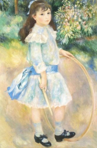 Renoir Auguste - Girl with a Hoop