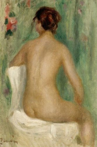 Renoir Auguste - Nu assis, de dos