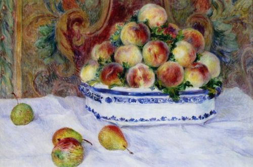Renoir Auguste - Still Life with Peaches