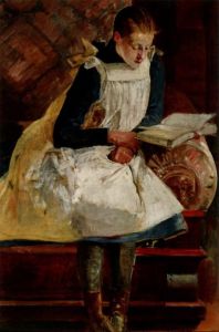 Malczewski Jacek - Portret córki artysty - Julii