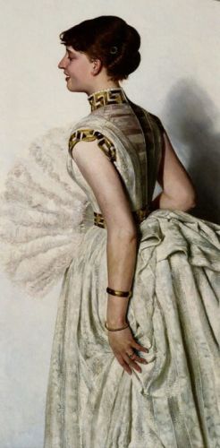 Malczewski Jacek - Portret narzeczonej