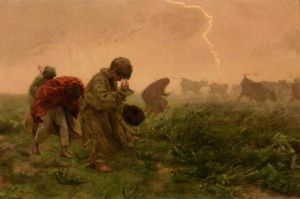 Chełmoński Józef - Burza