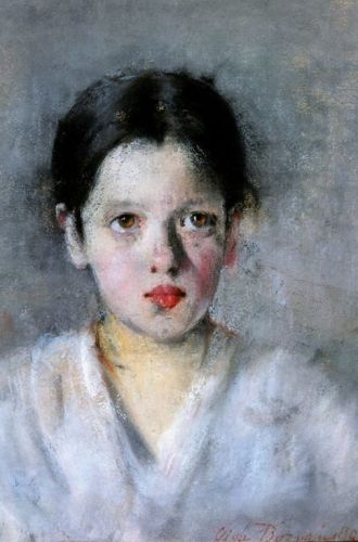 Boznańska Olga - Zamyślona