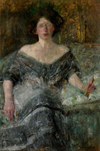 Boznańska Olga - Portret Elizy Krauzowej