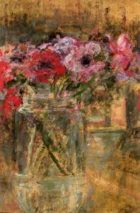 Boznańska Olga - Kwiaty - Anemony