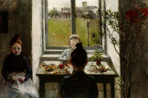 Boznańska Olga - Kwiaciarki