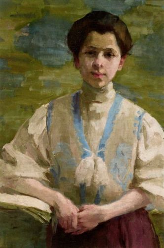 Boznańska Olga - Autoportret